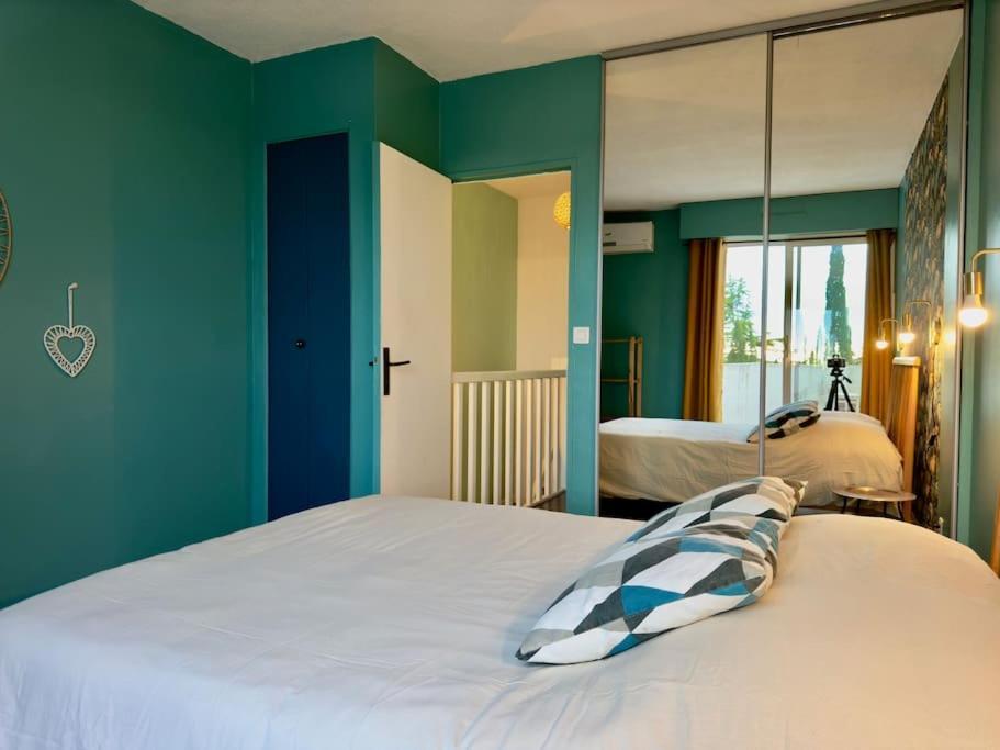 Maison Au Calme 2 Chambres Terrasse Clim Parking Gratuit Montpellier Eksteriør billede